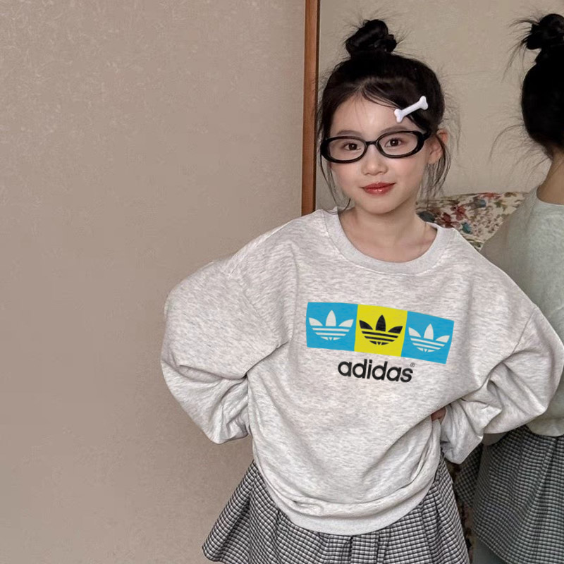 【90-160cm】人気爆発中 オシャレ トレンド シンプル カジュアル 女の子 トレーナー