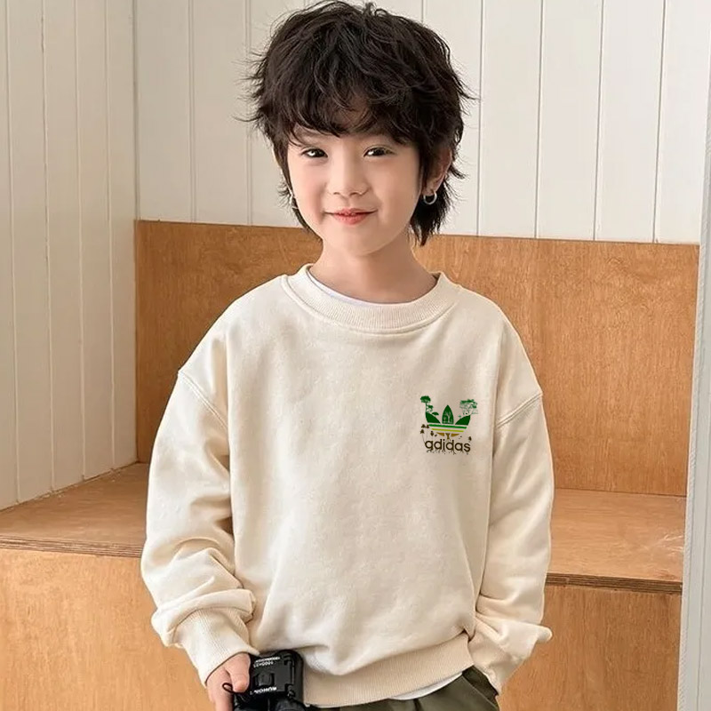 【90-160cm】人気爆発中 売れ筋 合わせやすい プリント カジュアル 男の子 トレーナー