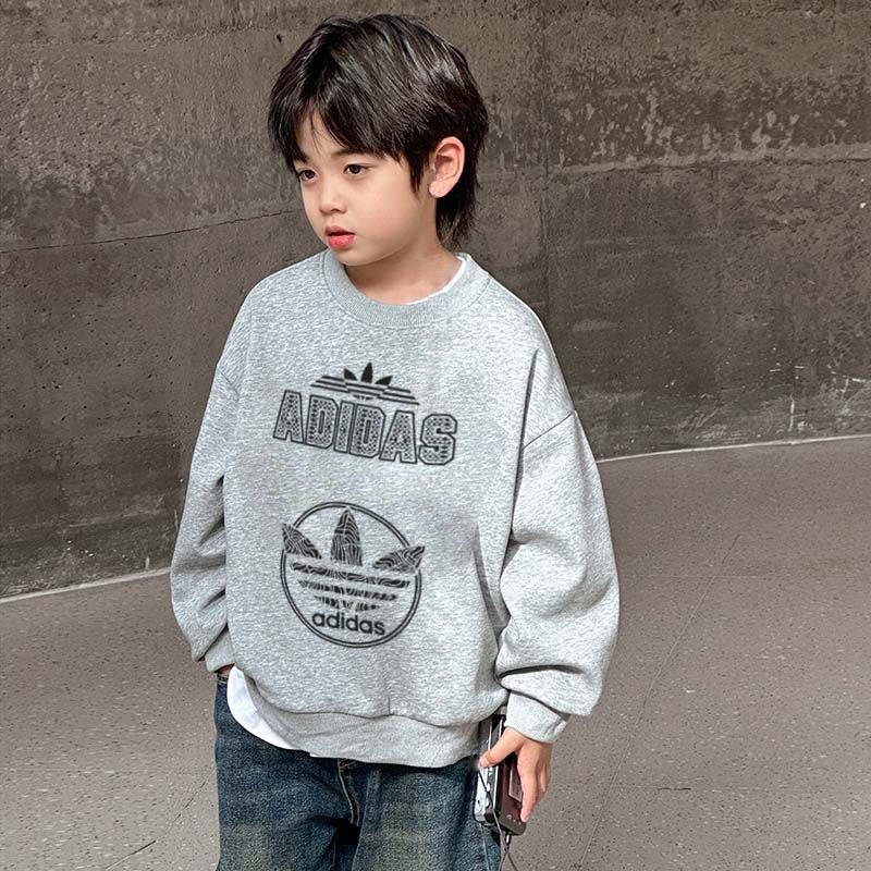 【90-160cm】存在感抜群 大活躍 合わせやすい やわらかな素材 男の子 トレーナー