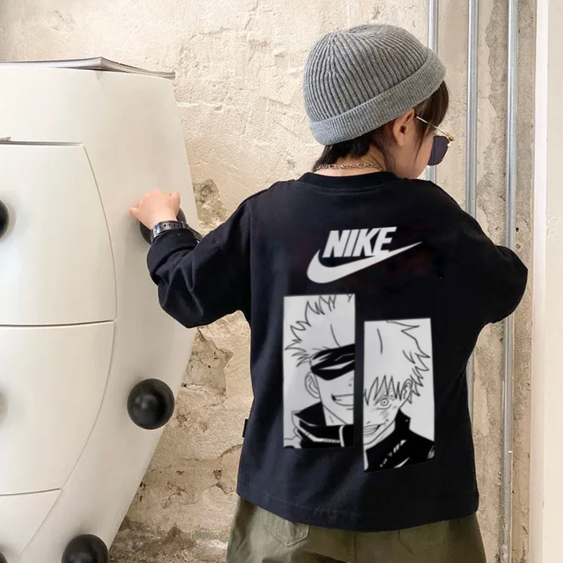 【90-160cm】絶対見逃さないで カジュアル 合わせやすい 新作 男の子 長袖 Tシャツ