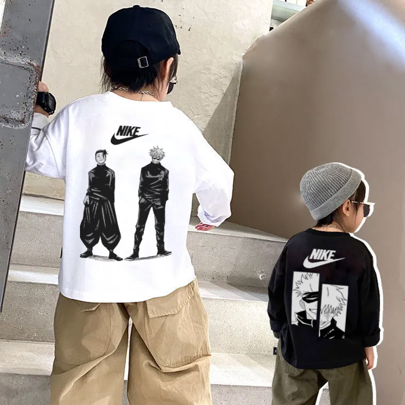 【90-160cm】絶対見逃さないで カジュアル 合わせやすい 新作 男の子 長袖 Tシャツ