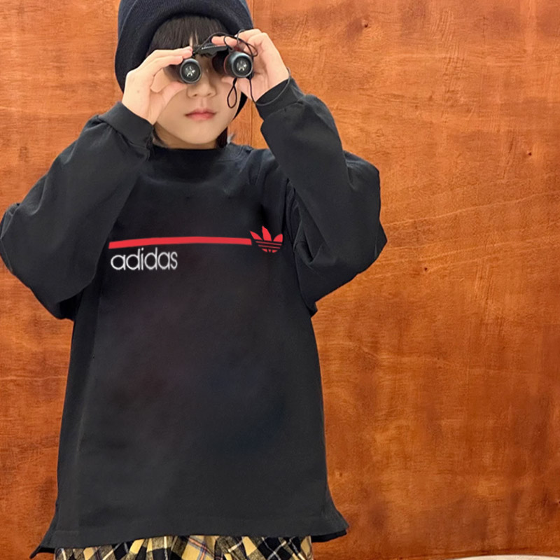 【90-160cm】話題沸騰中 売れ筋 シンプル プリント 合わせやすい 長袖 Tシャツ