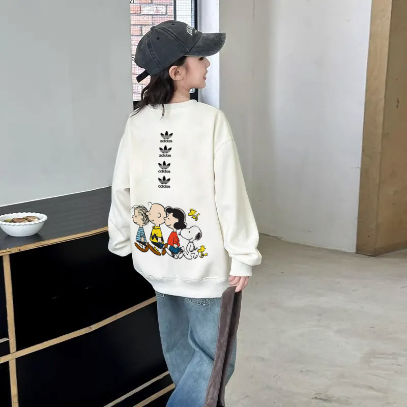 【90-160cm】元気いっぱい 大人気  カートゥーン 可愛い 合わせやすい 女の子 トレーナー