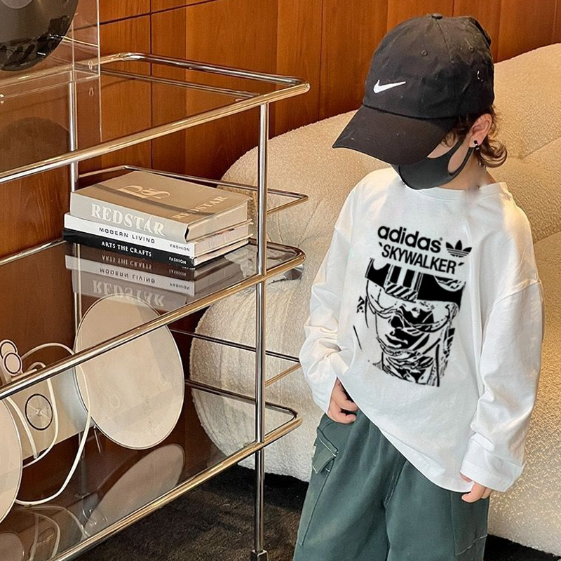 【90-160cm】よく売れる 大人気 カジュアル 快適 着やすい 男の子 長袖 Tシャツ