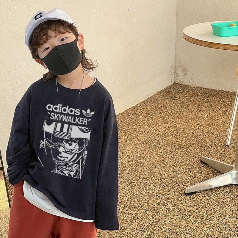 【90-160cm】よく売れる 大人気 カジュアル 快適 着やすい 男の子 長袖 Tシャツ