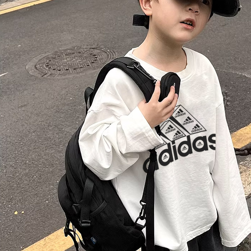 【90-160cm】着回し最強 カッコイイ スタイリッシュ 快適 着やすい 男の子 長袖 Tシャツ