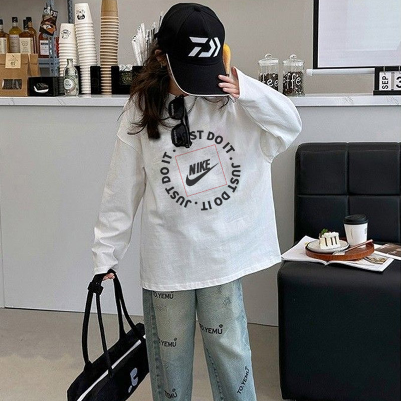 【90-160cm】話題沸騰中 大注目 カジュアル シンプル 女の子 長袖 Tシャツ