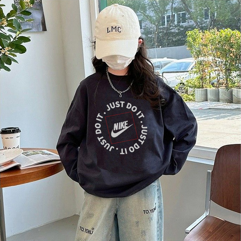 【90-160cm】話題沸騰中 大注目 カジュアル シンプル 女の子 長袖 Tシャツ