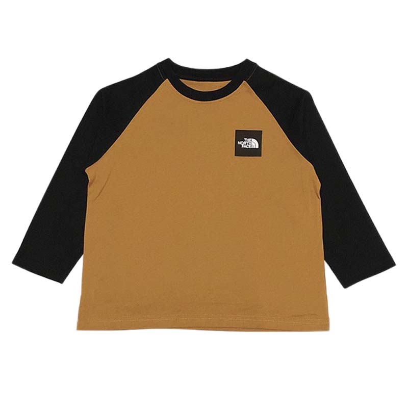 【110-170cm】着回し力抜群 ルーズ 合わせやすい アルファベット ゆったり長袖 Tシャツ