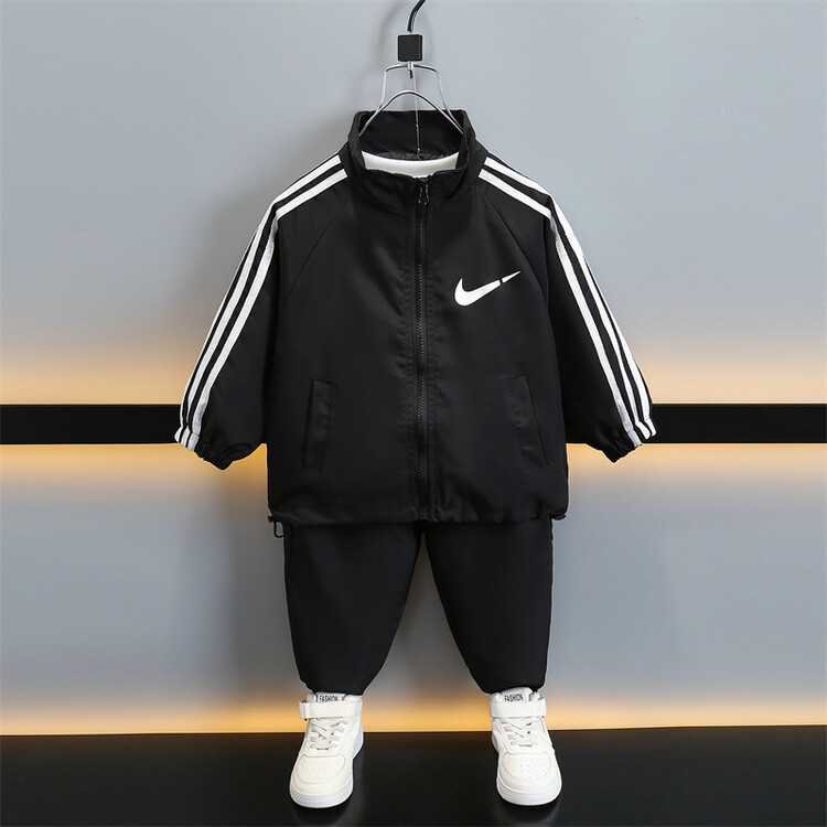 【90-170cm】二点セット 売れ筋 カジュアル カッコイイ 男の子 トップス+パンツ セットアップ
