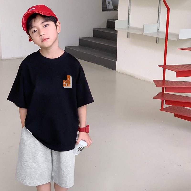 【90-160cm】リラックス感ある 大人気 プリント 着やすい 男の子 半袖 Ｔシャツ