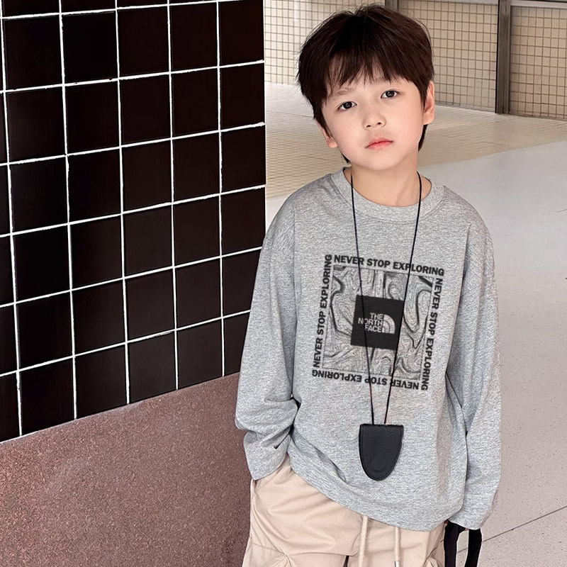 【90-160cm】着回し最強 大人気 カジュアル 快適 着やすい 男の子 長袖 Ｔシャツ