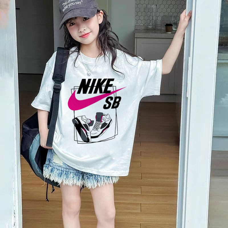 【90-160cm】コンフォート感抜群 快適 カジュアル 着やすい 女の子 半袖 Tシャツ