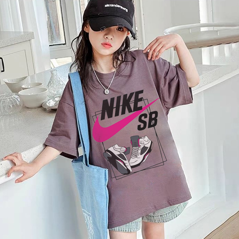 【90-160cm】コンフォート感抜群 快適 カジュアル 着やすい 女の子 半袖 Tシャツ