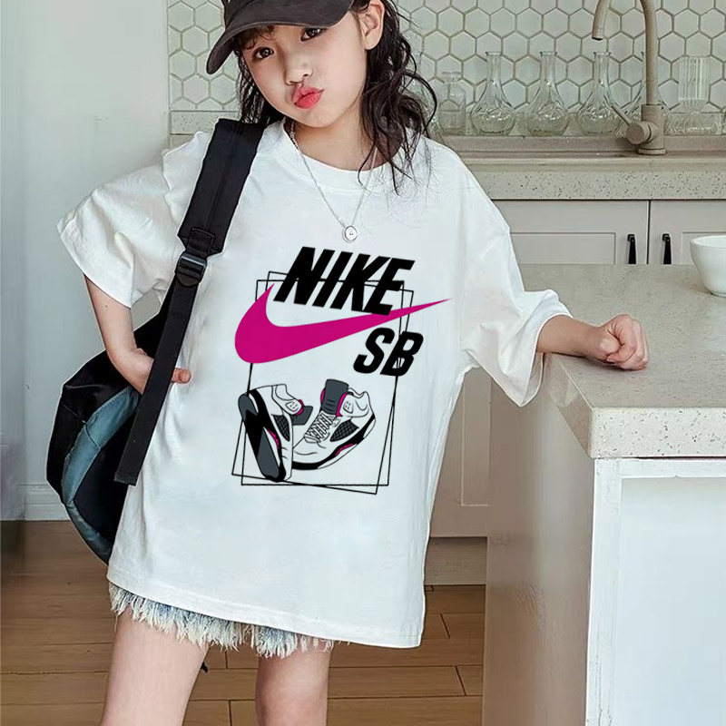 【90-160cm】コンフォート感抜群 快適 カジュアル 着やすい 女の子 半袖 Tシャツ