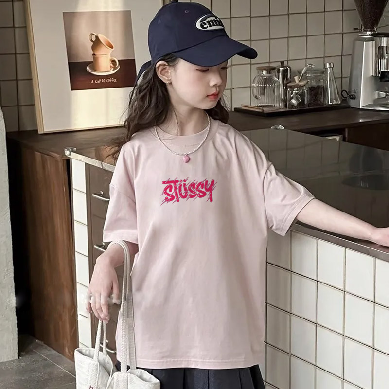 【90-160cm】オシャレ度高め 大活躍 カートゥーン トレンド 女の子 半袖 Ｔシャツ