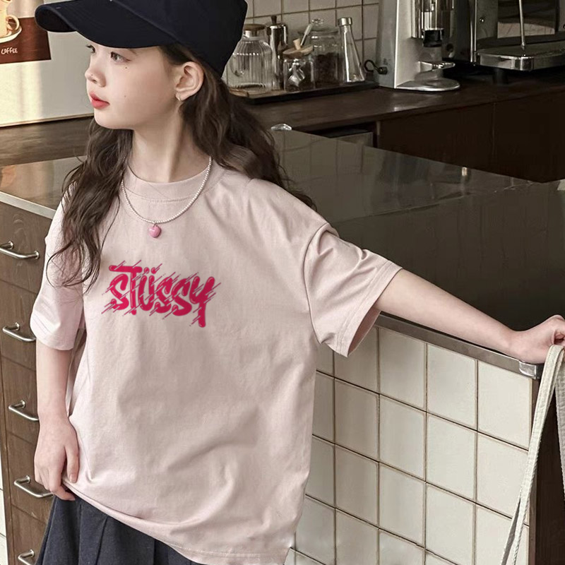 【90-160cm】オシャレ度高め 大活躍 カートゥーン トレンド 女の子 半袖 Ｔシャツ
