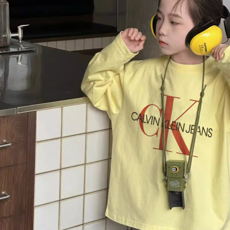 【90-160cm】話題沸騰中 売れ筋 カジュアル ユニーク 合わせやすい 男の子 長袖 Ｔシャツ