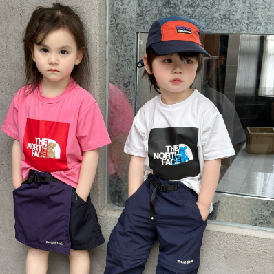 【90-160cm】売り切れ必至 売れ筋 カジュアル 快適 合わせやすい 半袖 Ｔシャツ