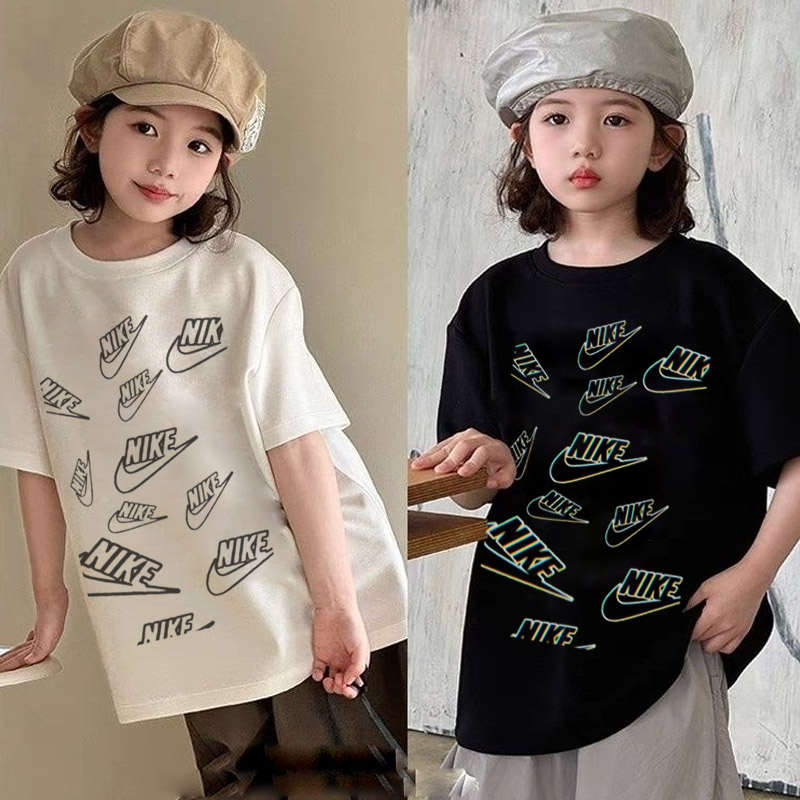 【90-160cm】存在感アップ トレンド スペシャル 着やすい 女の子 半袖 Tシャツ