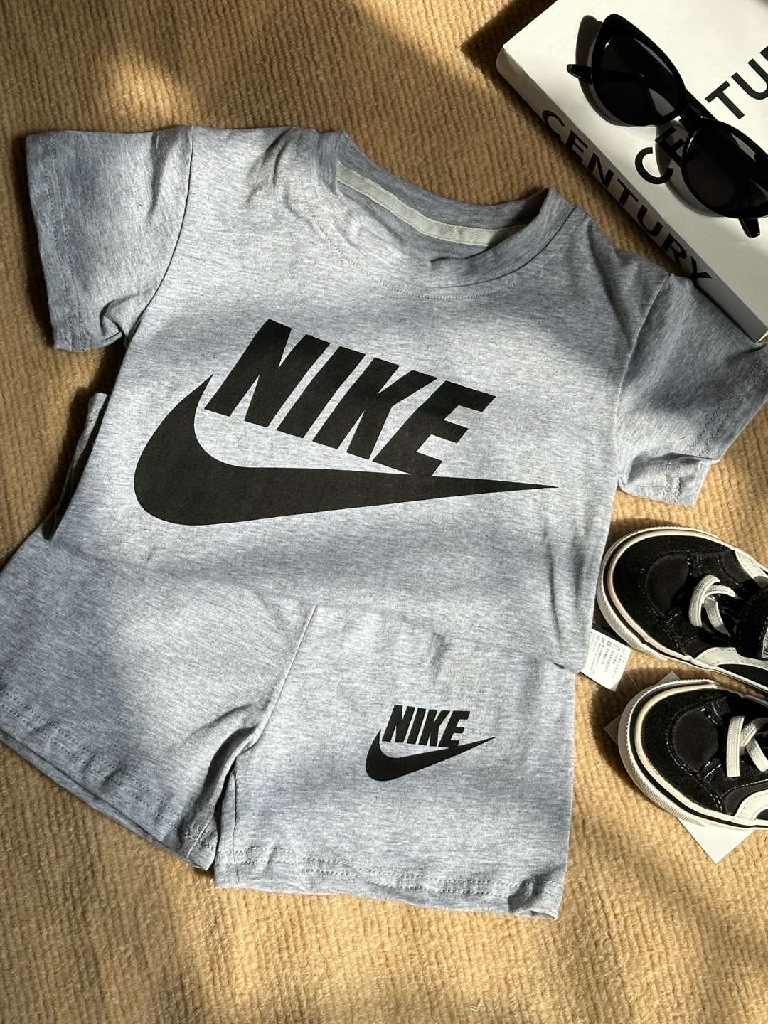 【90-160cm】二点セット よく売れる 大活躍 シンプル 快適 半袖 Ｔシャツ+ショートパンツ セットアップ