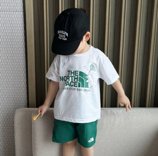 【90-160cm】コンフォート感抜群 プリント カジュアル 男の子 半袖 Tシャツ