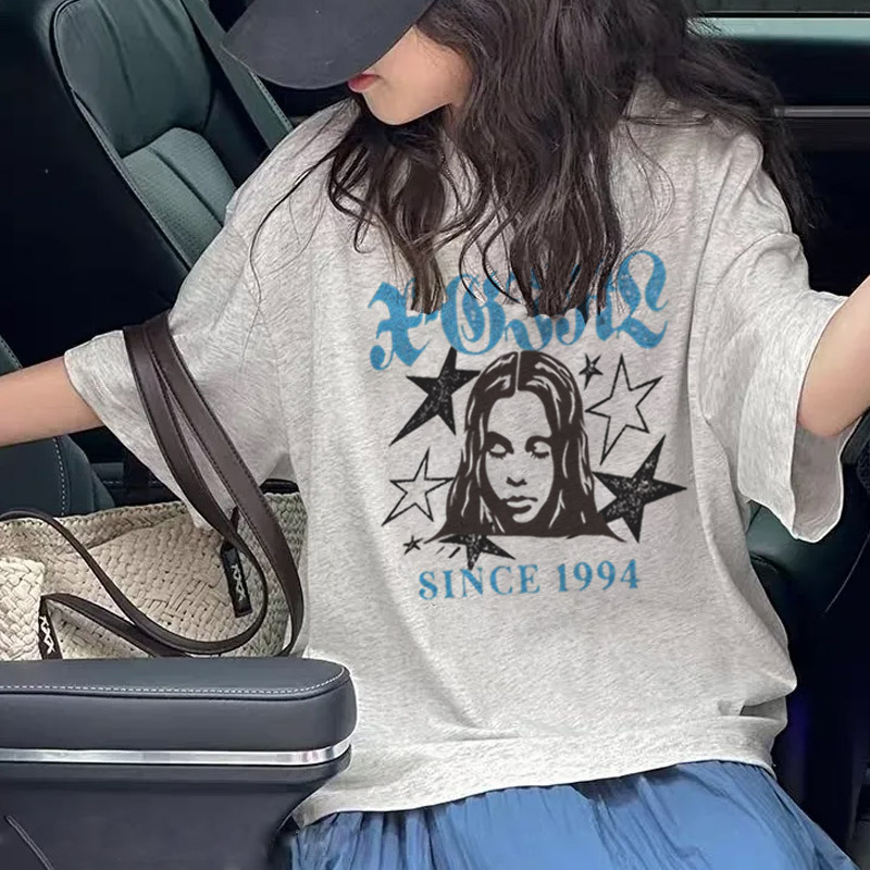 【90-160cm】絶対見逃さないで プリント 合わせやすい 可愛い 女の子 半袖 Tシャツ