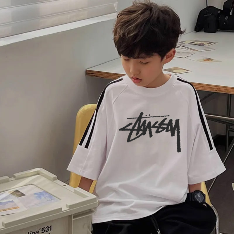 【100-160cm】リラックス感ある  売れ筋 カジュアル 合わせやすい 男の子 半袖 Ｔシャツ