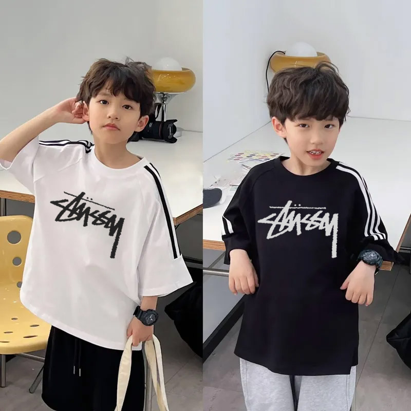 【100-160cm】リラックス感ある  売れ筋 カジュアル 合わせやすい 男の子 半袖 Ｔシャツ
