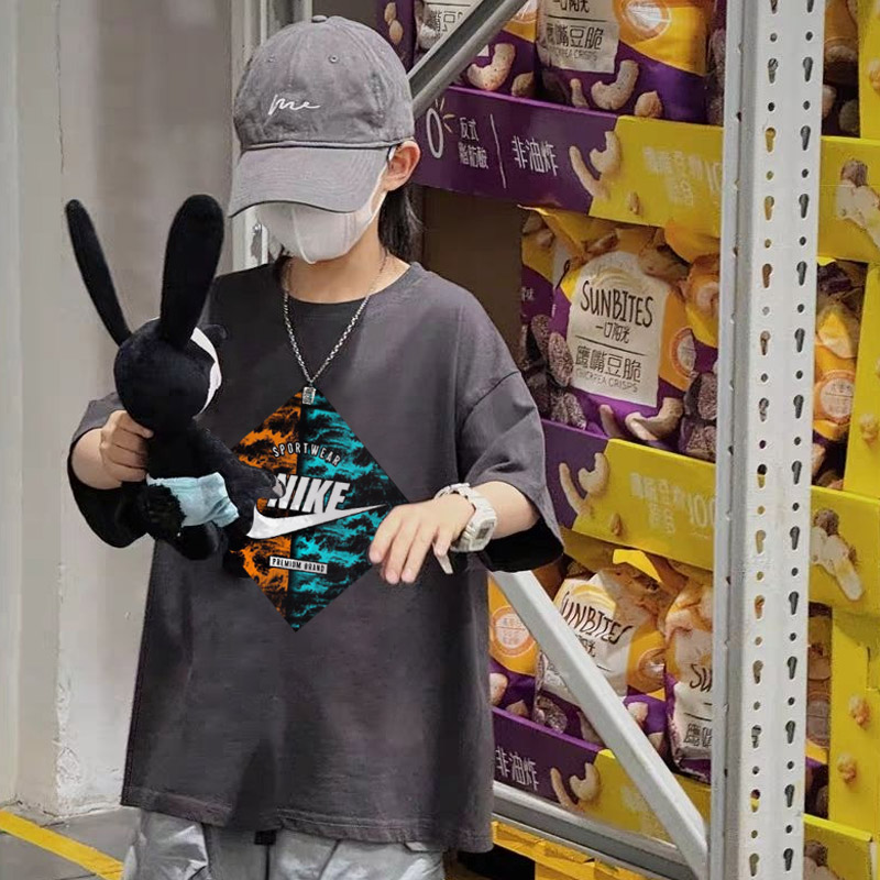 【90-160cm】トレンド感満点 大注目 カジュアル ユニーク 着やすい 男の子 半袖 Ｔシャツ