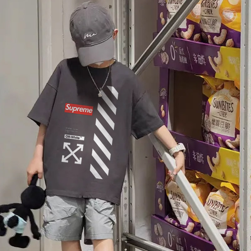 【90-160cm】絶対欲しい 爆売れ中 カッコイイ 合わせやすい 男の子 半袖 Ｔシャツ