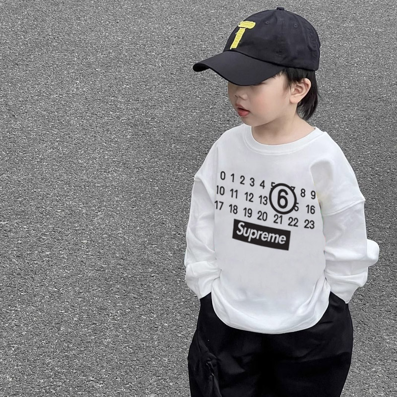 【90-160cm】リラックス感ある 大活躍 カジュアル 着やすい シンプル 男の子 長袖 Tシャツ