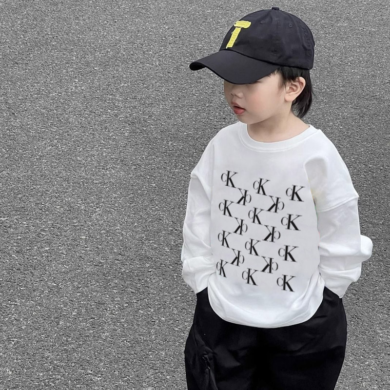 【90-160cm】着回し最強 売れ筋 カジュアル 着やすい 快適 男の子 長袖 Ｔシャツ