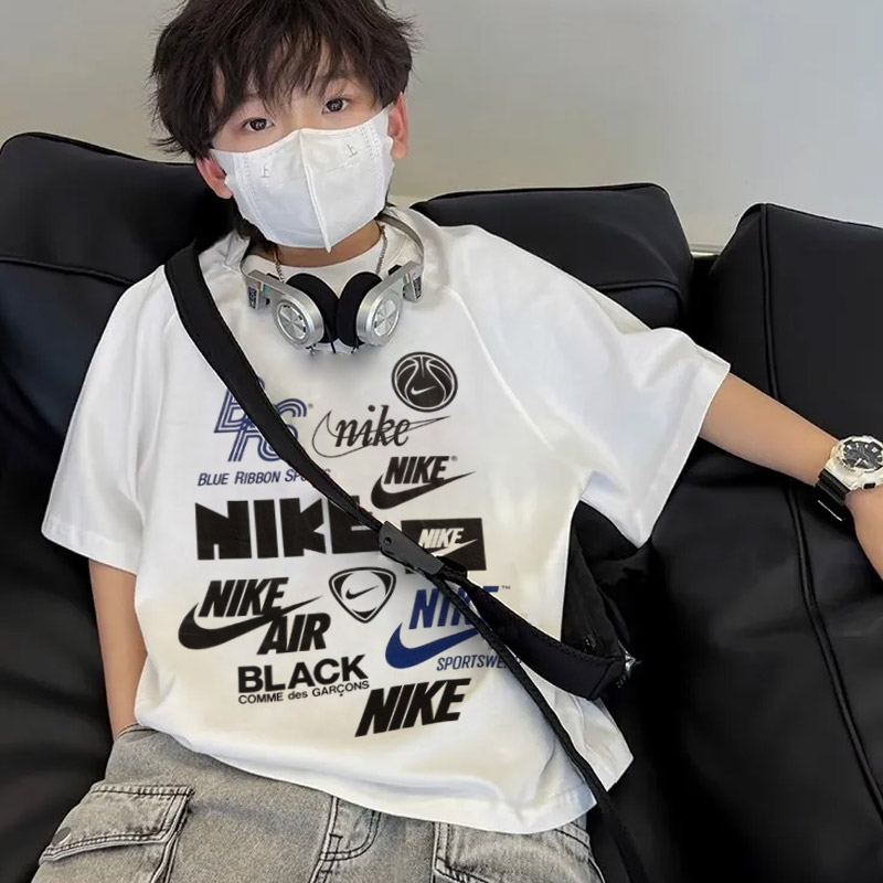 【90-160cm】着回し力抜群  大人気 カジュアル 合わせやすい 男の子 半袖 Ｔシャツ