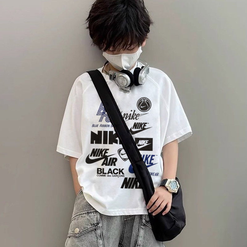【90-160cm】着回し力抜群  大人気 カジュアル 合わせやすい 男の子 半袖 Ｔシャツ