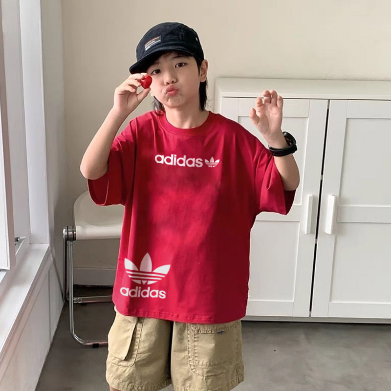 【90-160cm】リラックス感ある 売れ筋 シンプル 快適 合わせやすい 男の子 半袖 Tシャツ