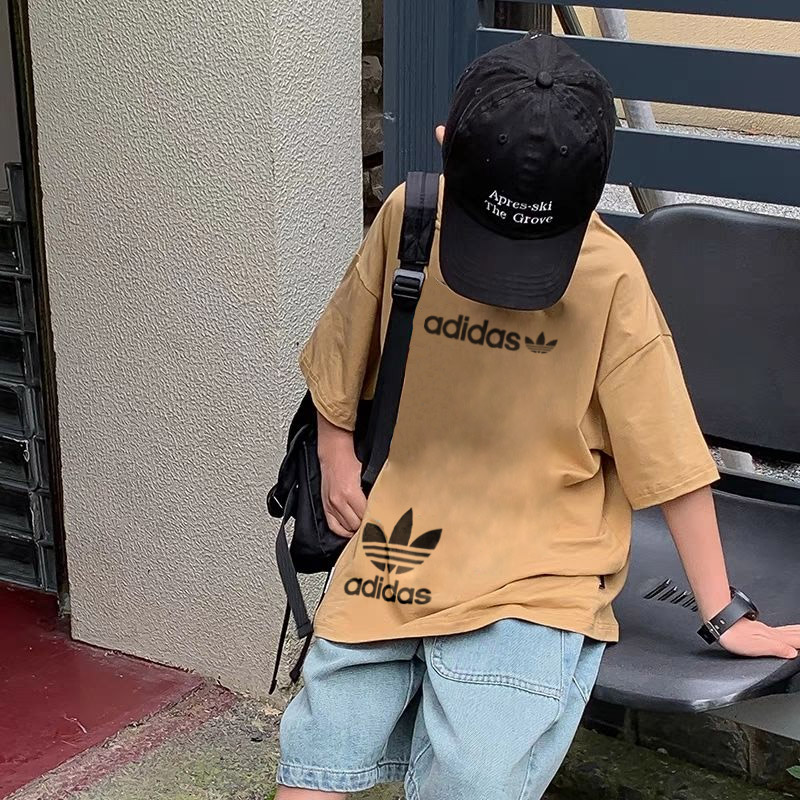 【90-160cm】リラックス感ある 売れ筋 シンプル 快適 合わせやすい 男の子 半袖 Tシャツ