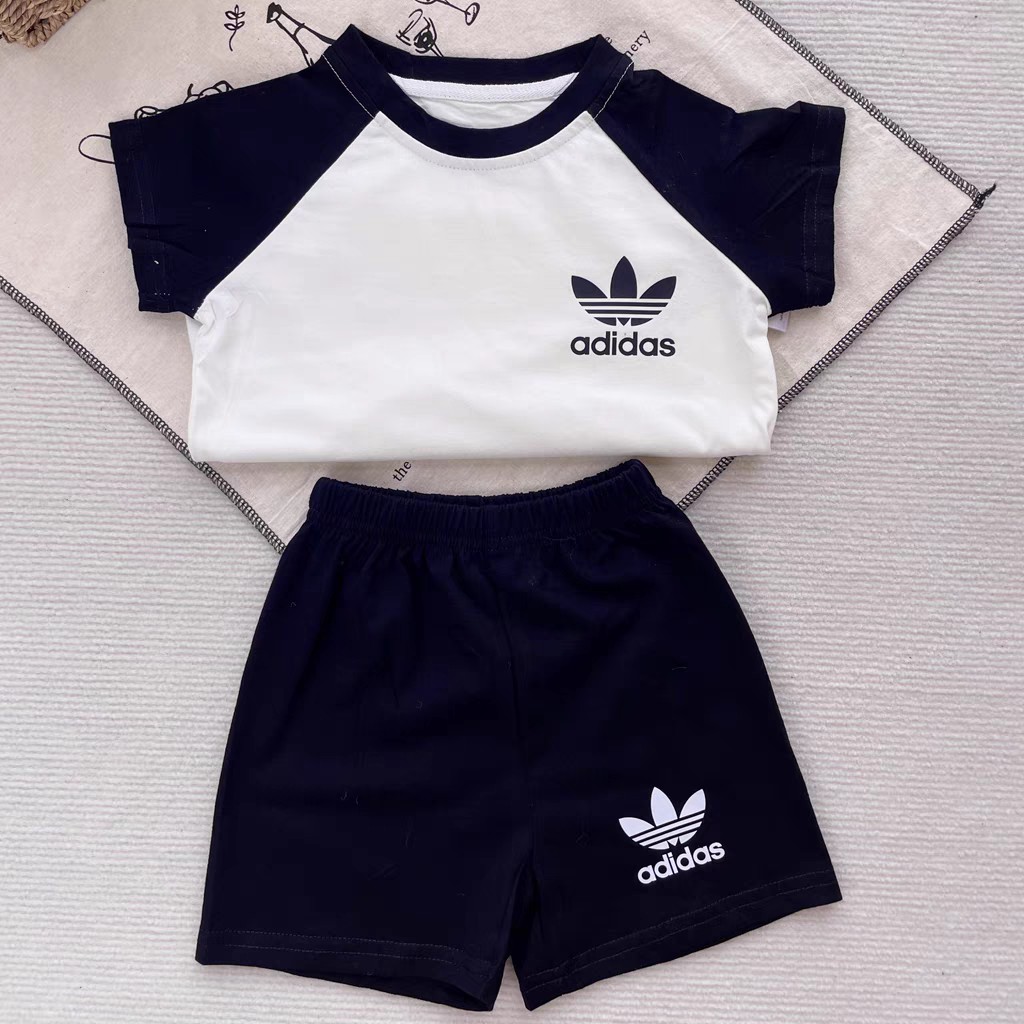 【80-140cm】二点セット 好感度100％ カジュアル 快適 半袖Ｔシャツ＋ショートパンツ セットアップ