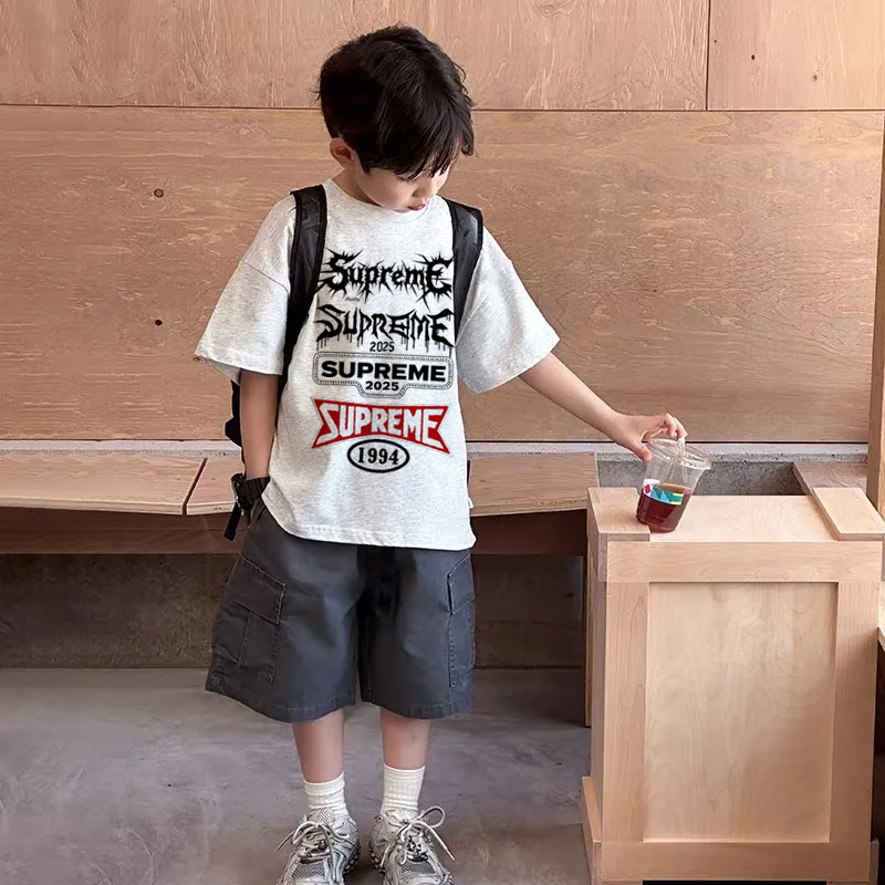 【90-160cm】よく売れる ルーズ トレンド 人気 合わせやすい 定番 半袖 Ｔシャツ