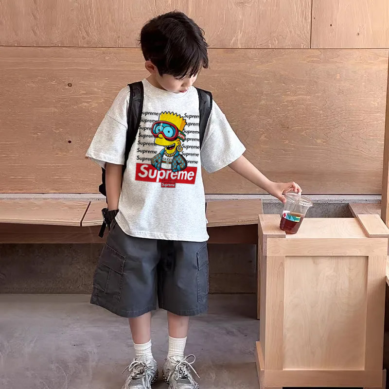 【90-160cm】今季大注目 定番 トレンド 肌触りよく 合わせやすい 半袖 Tシャツ