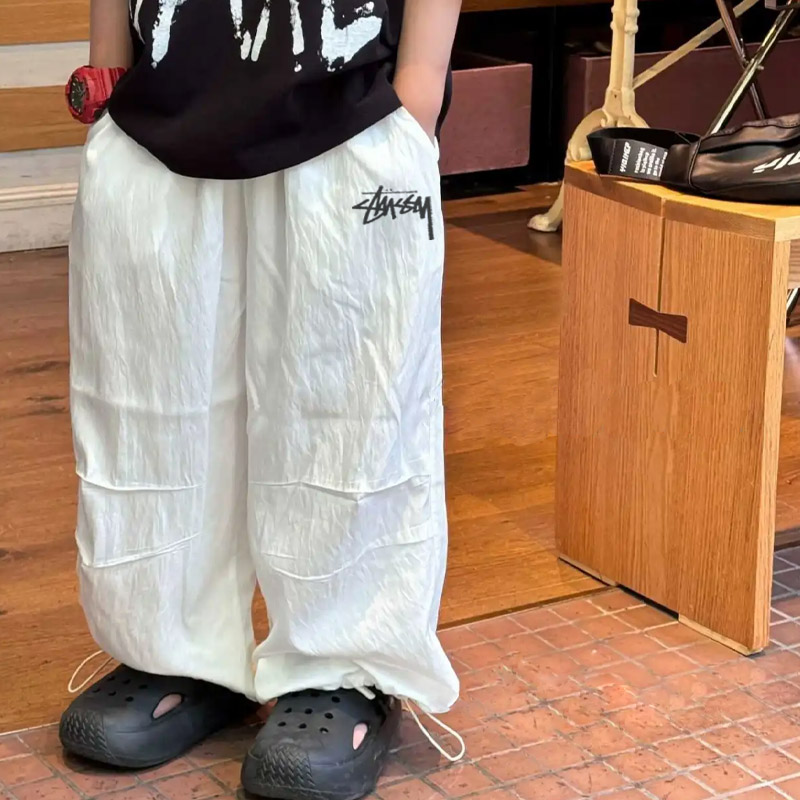 【100-150cm】絶対欲しい デザイン満点 カジュアル ゆったり ボトムス パンツ