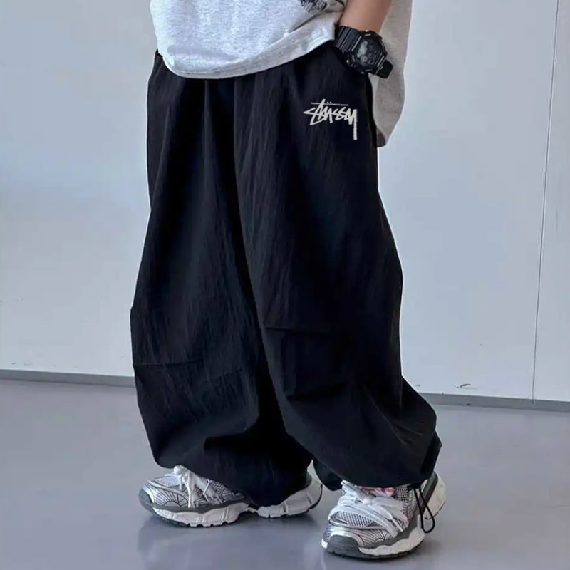 【100-150cm】絶対欲しい デザイン満点 カジュアル ゆったり ボトムス パンツ