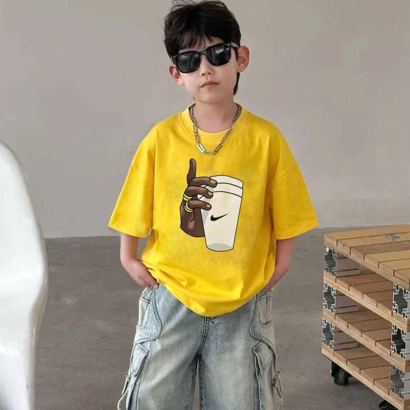 【90-160cm】話題沸騰中 大人気 カジュアル 合わせやすい 男の子 半袖 Tシャツ