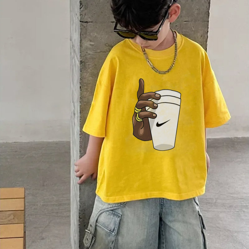 【90-160cm】話題沸騰中 大人気 カジュアル 合わせやすい 男の子 半袖 Tシャツ
