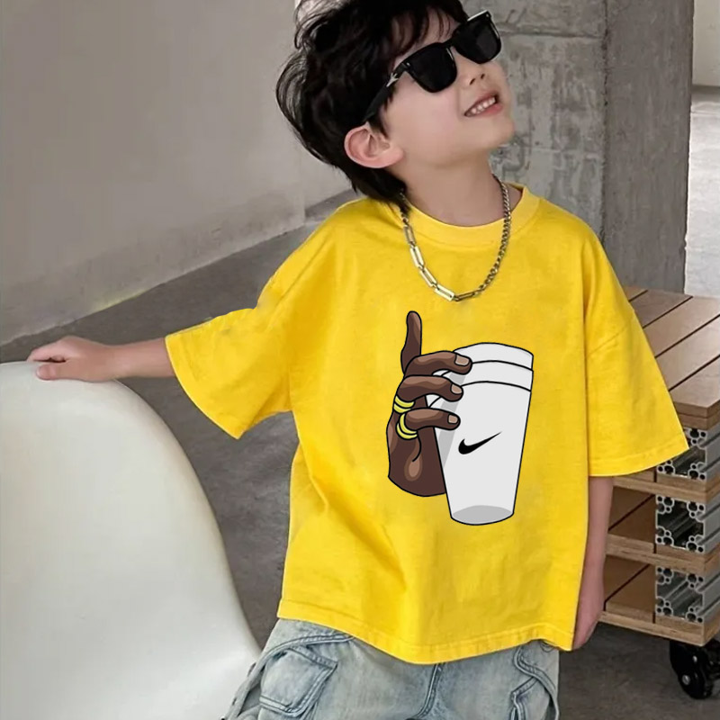 【90-160cm】話題沸騰中 大人気 カジュアル 合わせやすい 男の子 半袖 Tシャツ