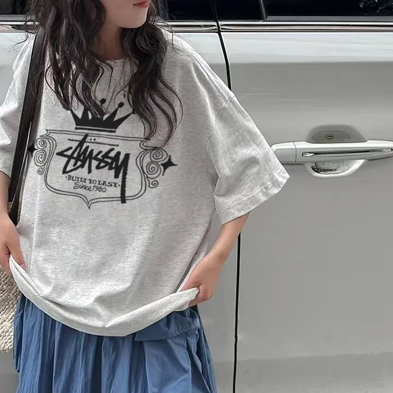 【90-160cm】コンフォート感抜群 おしゃれ ゆったり 女の子 半袖 Tシャツ