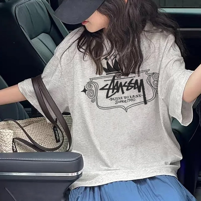 【90-160cm】コンフォート感抜群 おしゃれ ゆったり 女の子 半袖 Tシャツ