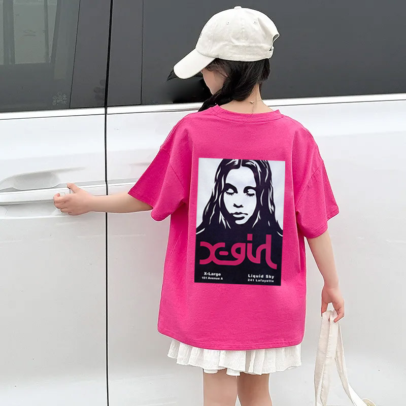 【90-160cm】存在感アップ  大人気 トレンド 合わせやすい 女の子 半袖 Ｔシャツ
