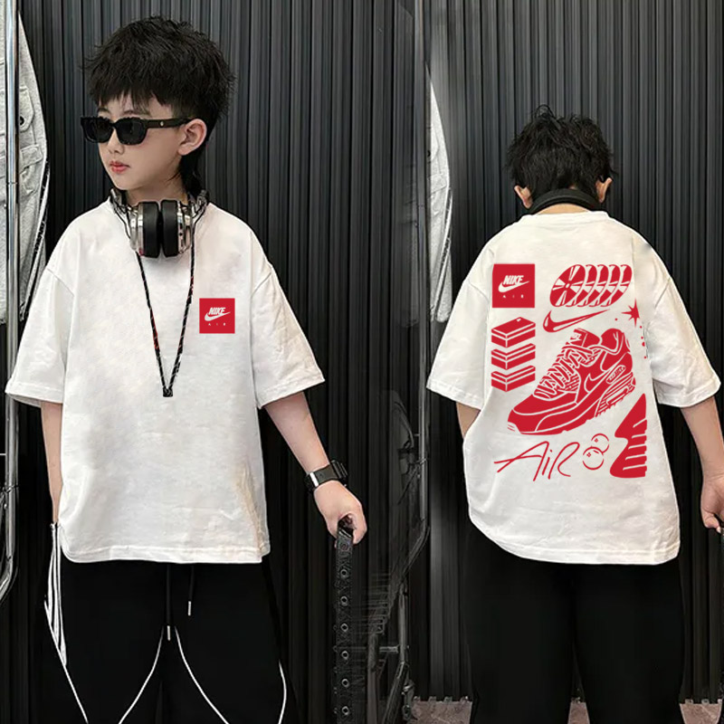 【90-160cm】着回し力抜群 カジュアル 定番 トレンド 男の子 半袖 Tシャツ