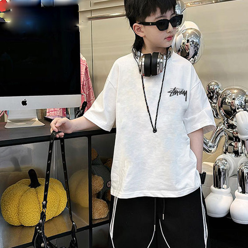 【90-160cm】目を奪われる 大注目 カジュアル トレンド 男の子 半袖 Ｔシャツ